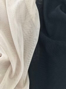 ΤΟΥΛΙ ΜΟΝΟΧΡΩΜΟ ΧΡΩΜΑ BLACK AND NUDE